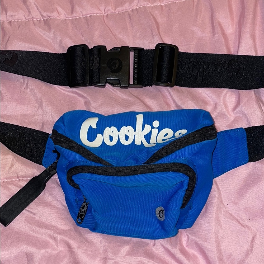 Cookies Blue Fanny Pack